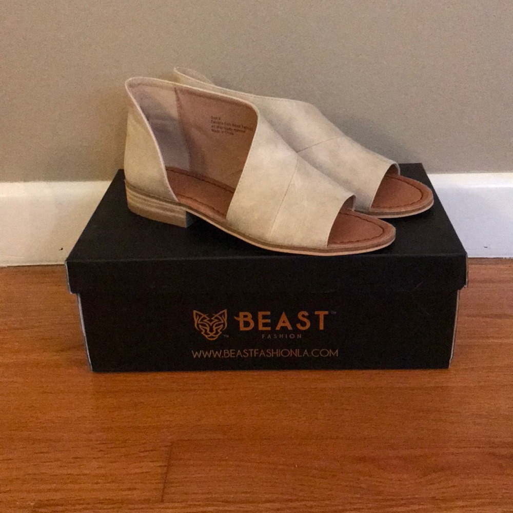 Beast Open Toe Shoes
